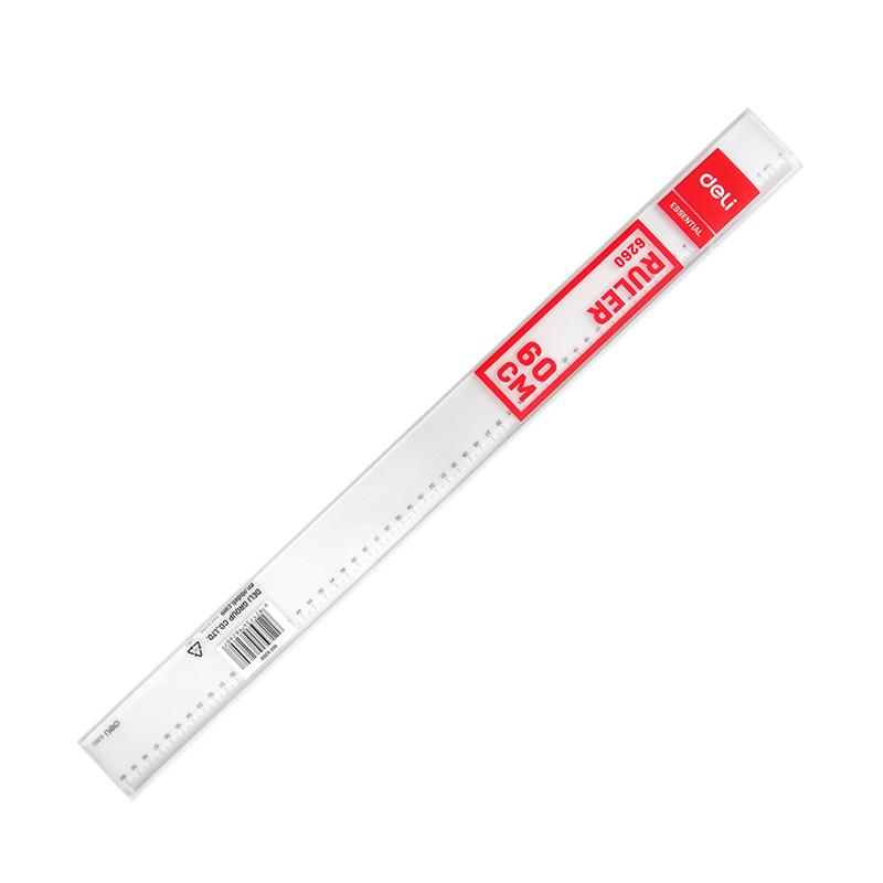Ruler 60cm Plastic Deli 6260